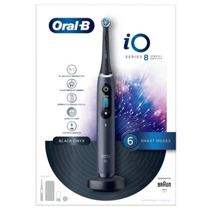 Oral-B iO-8 Ultimate Clean Electric Toothbrush - Black Onyx - Picture 1 of 14