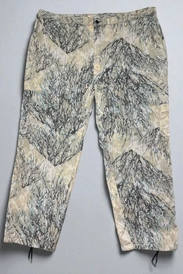 Liberty Hunting Pants 3XL Waist 50 Prairie Ghost Camo Adjustable Cinch Cuffs Vtg - Image 1 of 4