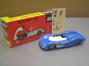 Solido 178 Matra Simca 650 Le Mans made in France 1/43 scale Mint in Box MIB - Picture 1 of 12