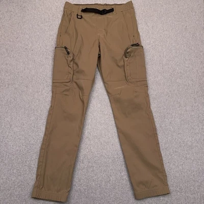 Wrangler ATG Cargo Pants Youth Boys XL (29x29) Brown Belted Hiking Stretch EUC - Image 1 of 4