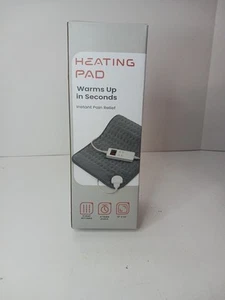 Luxurious Heating Pad for Back Pain - 12x24, 6 Heat Settings & Safety Features - Imagen 1 de 5