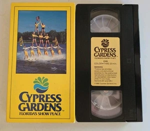 1986 Cypress Gardens Florida FL VHS Videokassette 20 min Vergnügungspark Vintage - Bild 1 von 2