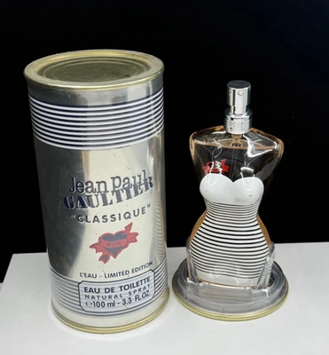 Jean Paul Gaultier Classique L'eau Limited Edition Sailor Girl 3.3 oz NEW *CHECK - Image 1 of 4
