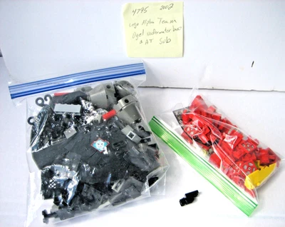 LEGO Alpha Team 4795 Ogel Underwater Base & AT Sub Incomplete -parts lot- - Image 1 of 4