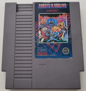 Ghosts 'n Goblins (Nintendo NES, 1986) Loose Cartridge Only! 5 Screw! Capcom! - Picture 1 of 7