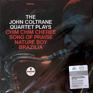 JOHN COLTRANE QUARTET Plays LP Acoustic Sounds AUDIOPHILE VINYL New SEALED chim - Picture 1 of 4