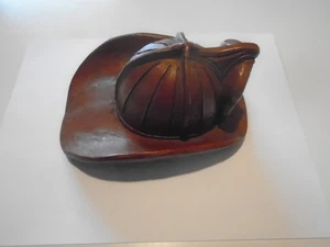 Vintage 1996 RED MILL MFG USA Handcrafted Fireman’s Helmet Sculpture 96 #474 - Picture 1 of 10