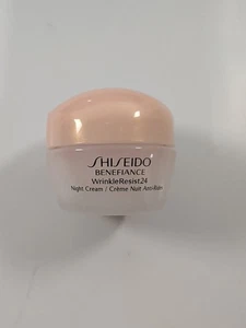 New Travel Size Shiseido Benefiance Wrinkle Resist 24 Night Cream 10ml/.34oz - Picture 1 of 3