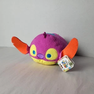 Disney Tsum Tsum Neon Stitch Sammlerstück Plüsch in Rosa - 1 Stück, Neu - Bild 1 von 7