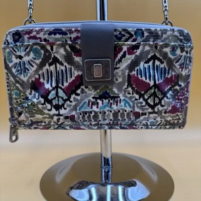 Cartera Cartera Bandolera Sakroots Boho Estampado Multicolor Cremallera Alrededor Correa Replcmnt Foto 1 de 4