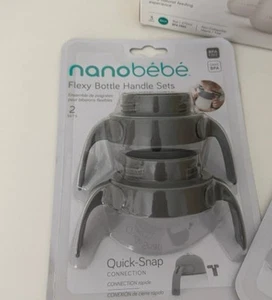 Nanobebe Flexy Flaschen Griffset - Bild 1 von 2