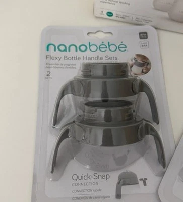 Nanobebe Flexy Flaschen Griffset - Bild 1 von 2