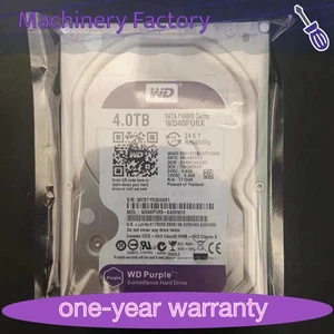 Disco duro Western Digital púrpura 4 TB, interno, 5400 rpm, 3,5 pulgadas WD40PURX - Imagen 1 de 4