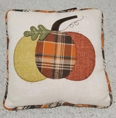 Almohada Calabaza Cosecha Acción de Gracias, Otoño, Halloween 12" Cuadrada Foto 1 de 4