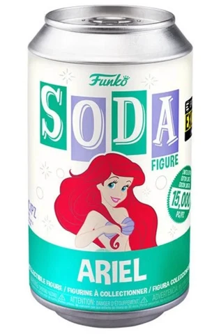 Funko Vinyl Soda: Disney's The Little Mermaid - Ariel Cover