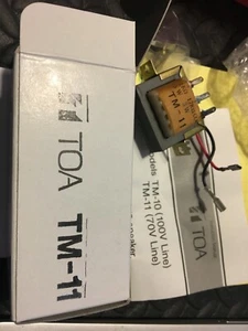 Toa Electronics TM-11 - 70,7 V, 10 W passender Trafo für Lautsprecher der F-10 Serie - Bild 1 von 1
