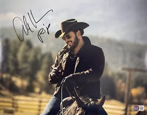 COLE HAUSER SIGNIERT YELLOWSTONE 11x14 FOTO RIP WHEELER BECKETT BAS COA #7 - Bild 1 von 1