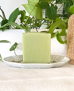 Island Bamboo Artisian Cold Process Cleansing Natural Soap Bar - Picture 1 of 3