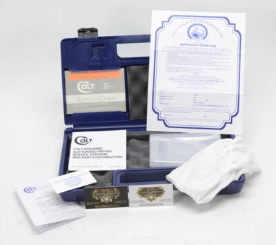 Colt King Cobra Box, OEM Case 1993 Manual, And More!  - Image 1 of 4