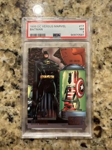 1995 Fleer/Skybox Marvel versus DC Batman #17 PSA 7 - Picture 1 of 3