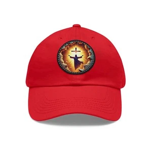 Jesus Christ Religious  Cap Hat with Leather Patch, Christian Cap, Faith-Based  - Bild 1 von 97