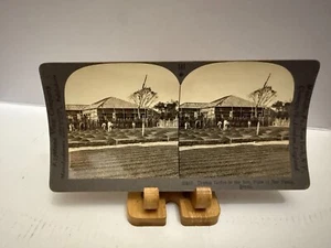 Vintage Drying Coffee Brazil Keystone Stereoview Card - Picture 1 of 2
