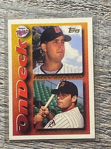 1995 Topps Baseball On Deck Marty Cordova Marc Barcelo #639 - Minnesota Twins - Picture 1 of 2