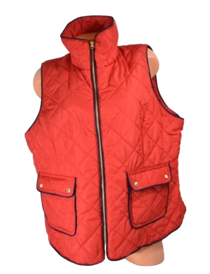 Chaleco acolchado para mujer Crown & Ivy rojo talla XXL NUEVO SIN ETIQUETAS Foto 1 de 4