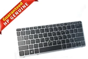 Genuine HP EliteBook I7-4810MQ 762585-001 QWERTY Backlit Keyboard 777208-001 - Afbeelding 1 van 3