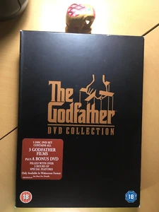 The Godfather DVD Collection Boxset (region 2 UK/Europe) - Picture 1 of 24