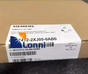 6ES7412-2XJ05-0AB0 6ES7 412-2XJ05-0AB0 Nuevo Siemens S7-400 CPU 412-2 - Imagen 1 de 5