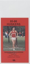 1985-86 Coca-Cola Nebraska Cornhuskers Police Gerard O'Callaghan #18