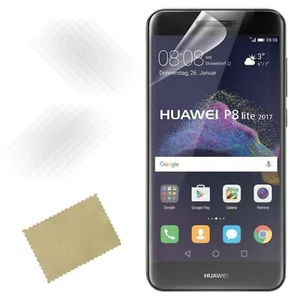 For Hawei P8 Lite 2017 PRA-LA1 PRA-LX1 New Clear LCD Film Phone Screen Protector - Picture 1 of 1