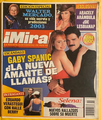 extremely rare SELENA QUINTANILLA mira WALTER MERCADO Eminem VICENTE FERNANDEZ - Image 1 of 4