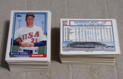 1992 Topps Traded Baseball  (Pick Choose Complete - Image 1 of 2
