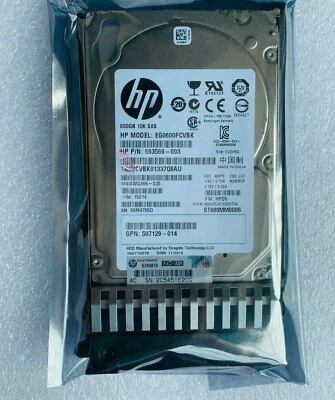 Compatible HP 581286-B21 HP 600GB 10K 2.5" 6G SAS HDD DP 581311-001 - Image 1 of 4