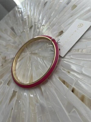 PULSERA BRAZALETE TRINA TURK 4” TONO DORADO Y ROSA - LA4 Foto 1 de 4