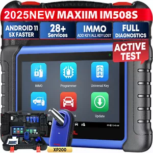 Autel Maxiim IM508S Pro OBD2 Key Programming Bi-Directional Diagnostic Scan Tool - Picture 1 of 19