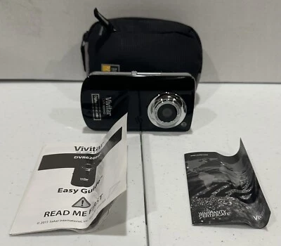 Vivitar iTwist DVR 620 HD Vlogging Camcorder Black - Image 1 of 4