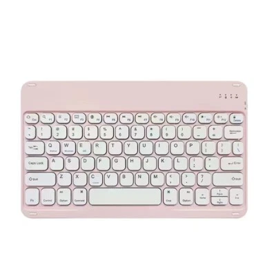 Wireless Bluetooth keyboard Portable Rechargeable Square button for PC ipad Mac - Image 1 of 4