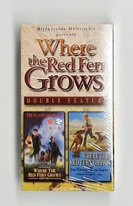 Where The Red Fern Grows Double Feature VHS New Sealed  - Picture 1 of 4