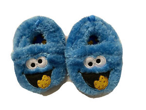 Infant Slippers Shoes Blue Cookie Monster Baby