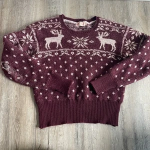 1940s Jantzen Knit Sweater Maroon As Is True Vintage - Picture 1 of 10