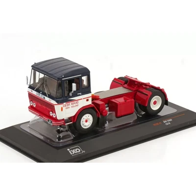 DAF 2600 1970 BLUE/WHITE 1:43 Ixo Model Camion Modellino Nuovo - Immagine 1 di 3