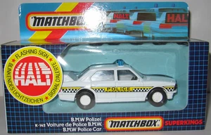 MATCHBOX SUPER KINGS K-142 'POLICE CAR' BMW 528i MINT/BOXED MIB - Picture 1 of 7