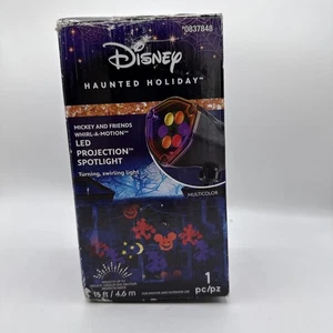 Proyector Disney Haunted Holiday Halloween Mickey LED Whirl-A-Motion Spotlight - Imagen 1 de 9
