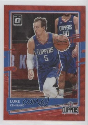 2020-21 Panini Donruss Optic Red Wave Prizm Luke Kennard #65 - Image 1 of 2