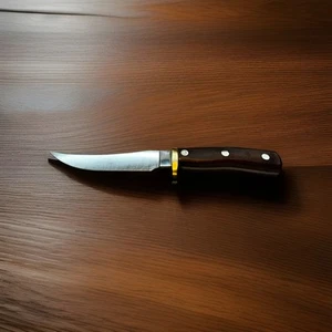 Vintage Schrade 160 OT Old Timer W/Sheath And Stone. Mountain Lion Edition. - Picture 1 of 12