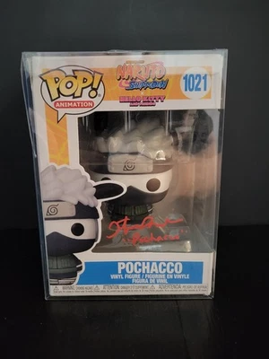 Pochacco 1021 Funko Pop Animación Naruto Shippuden FIRMADO Tiffany Grant #2 Foto 1 de 4