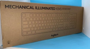(Caja abierta) Teclado mecánico Logitech K845 teclado de aluminio con cable rojo lineal - Imagen 1 de 1